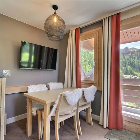 2 Pieces Pour 4 Pers, Balcon Sud, Plagne 1800 - Fr-1-455-281 * 라 플라뉴