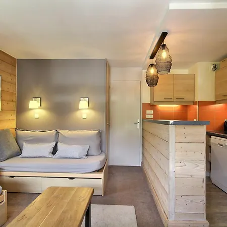 아파트 2 Pieces Pour 4 Pers, Balcon Sud, Plagne 1800 - Fr-1-455-281 라 플라뉴